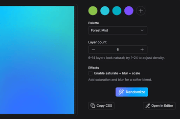 Mesh Gradient Generator image